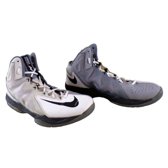 Nike Airmax Stutter Step 2 Sneakers Gray White Black Swoosh US 10.5 EU 44.5 #566 - Picture 3 of 11